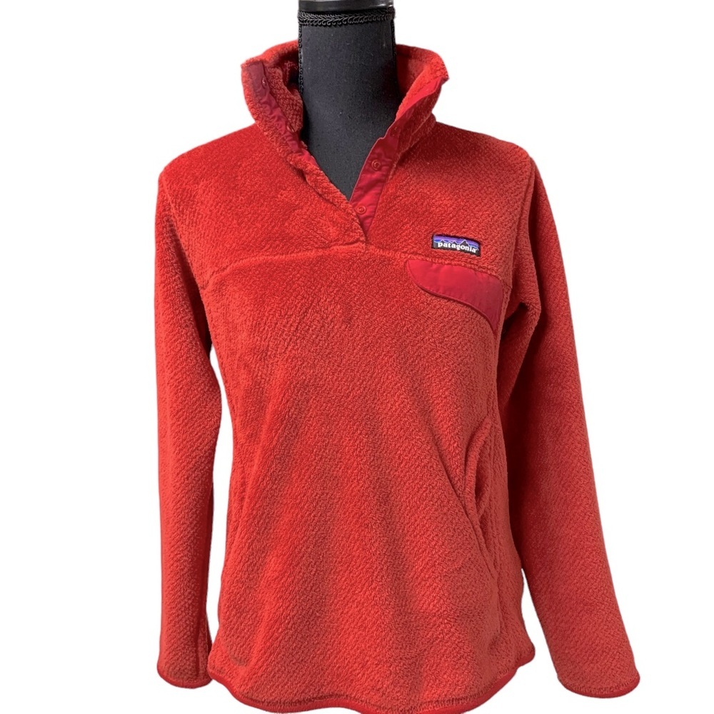Patagonia Red Fleece Jacket